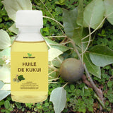 huile de kukui obtenue lors de la première pression à froid.