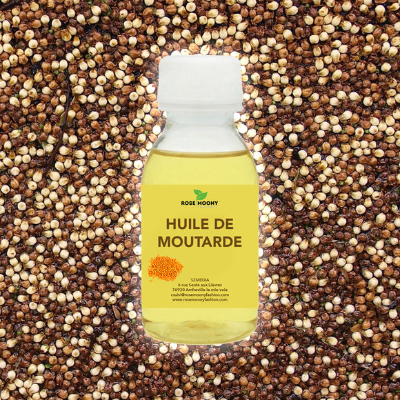 'huile de moutarde  Mustard oil