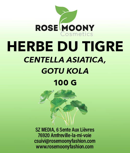 Centella Asiatica, Herbe du Tigre, Hydrocotyle en poudre
