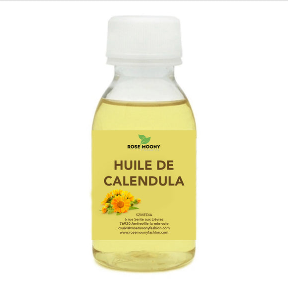 huile de glycine soja, extrait de fleur de calendula officinalis, tocophérol.