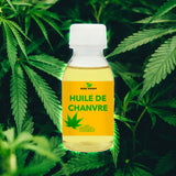 Huile de CHANVRE 100% NATURELLE 150ml (Hemp oil)