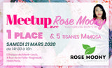 une place pour le meetup de la youtubeuse Rose Moony