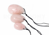 yoni eggs pink quartz