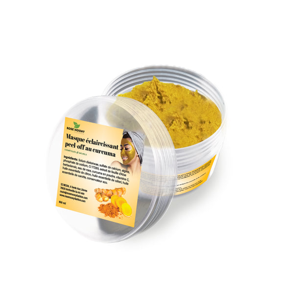 masque au curcuma teint plus clair