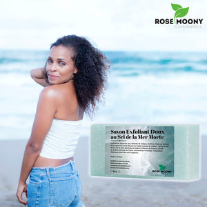dead sea salt soap natural for skin exfoliate