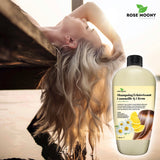 Si vous avez les cheveux naturellement blonds ou châtains clairs, ce shampoing éclaircissant à la camomille et au citron clarifie les cheveux pour un effet naturel et prépare les cheveux à l’éclaircissement naturel du soleil.