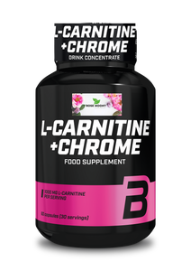 L-Carnitine + Chrome - brûle graisse spécial sportive