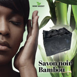 Savon purifiant au charbon de Bambou 100% Naturel