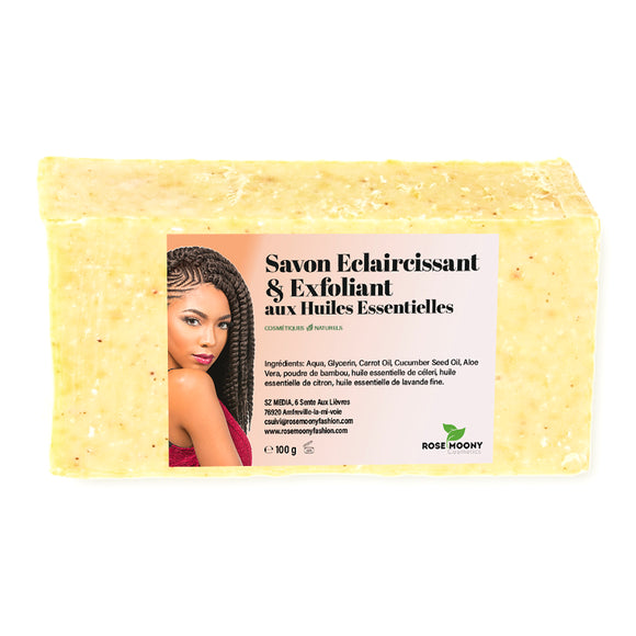 savon gommant eclaircissant clarifiant