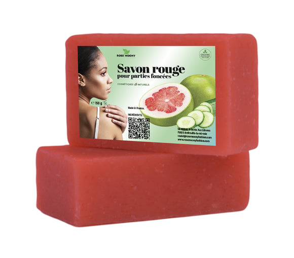 Savon Rouge Éclaircissant Spécial pour Parties Foncées