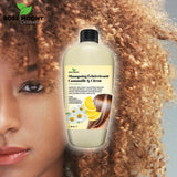 Si vous avez les cheveux naturellement blonds ou châtains clairs, ce shampoing éclaircissant à la camomille et au citron clarifie les cheveux pour un effet naturel et prépare les cheveux à l’éclaircissement naturel du soleil.