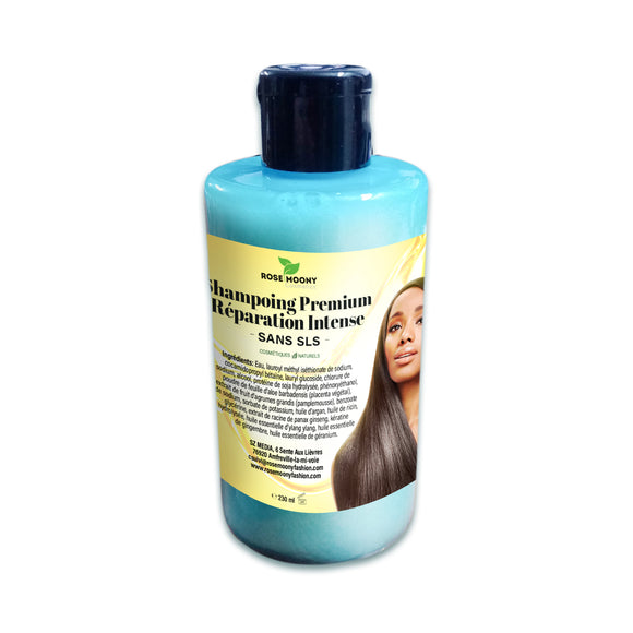 shampoing réparateur sans SLS ylang ylang parfum